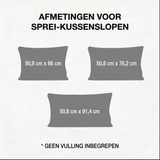 Gepolsterter Kissenbezug - Festliche Dampflokomotive