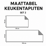 Rozemarijn - Küchenmatte Bär im Naturstil